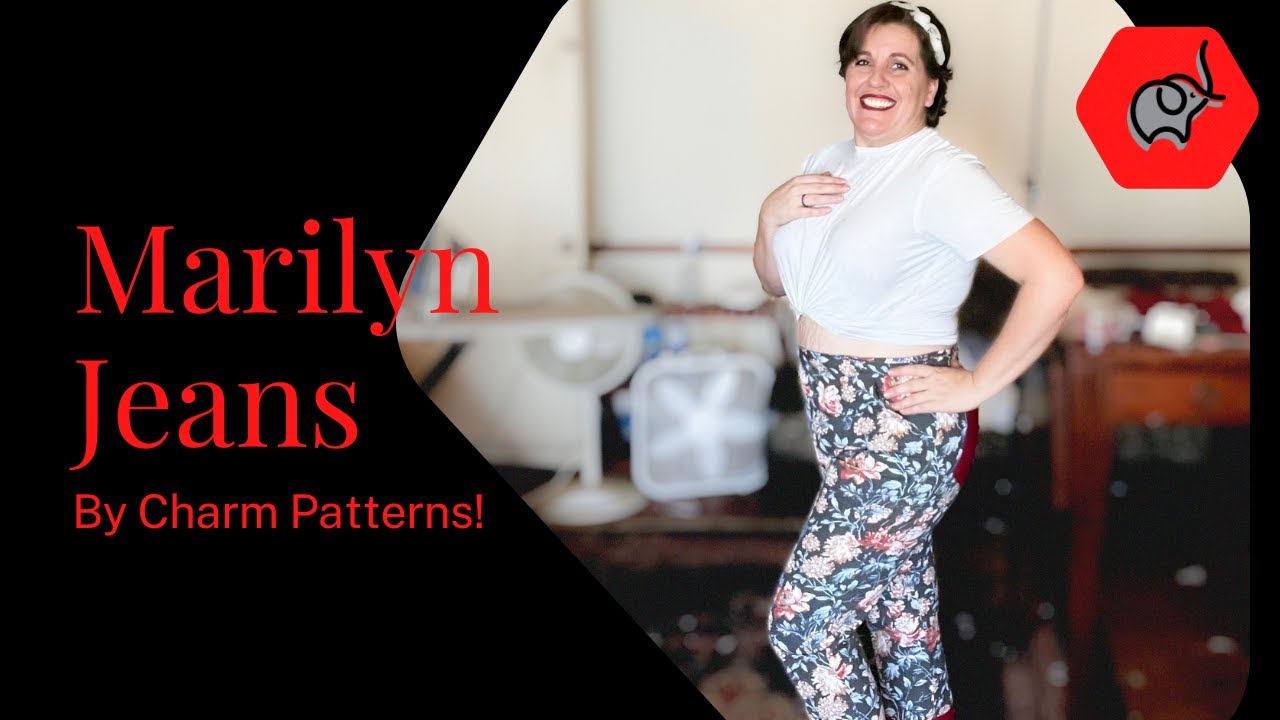 Making Charm Patterns Marilyn Jeans