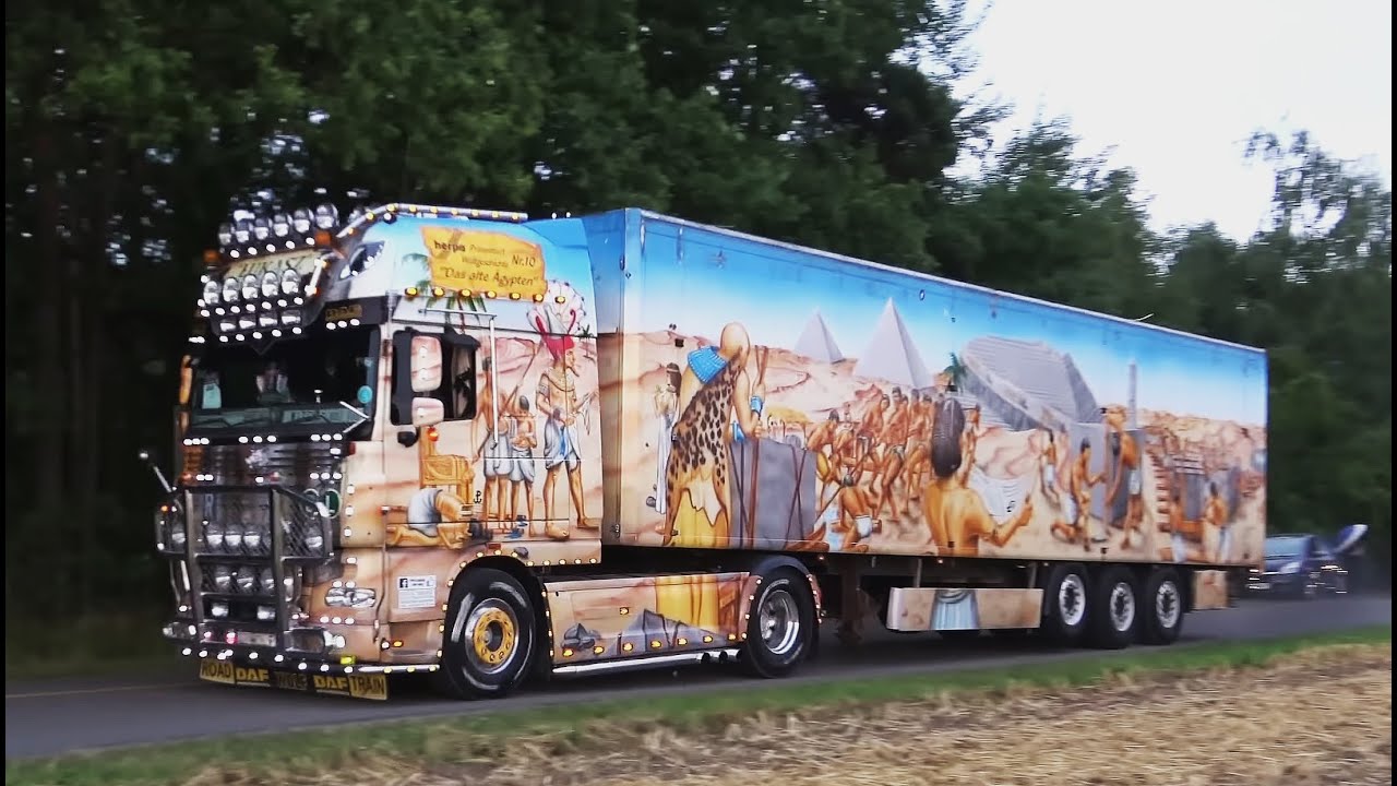 Master Truck Show 2019 with Scania V8, MAN, Mercedes, Renault, DAF, Volvo open pipes sound