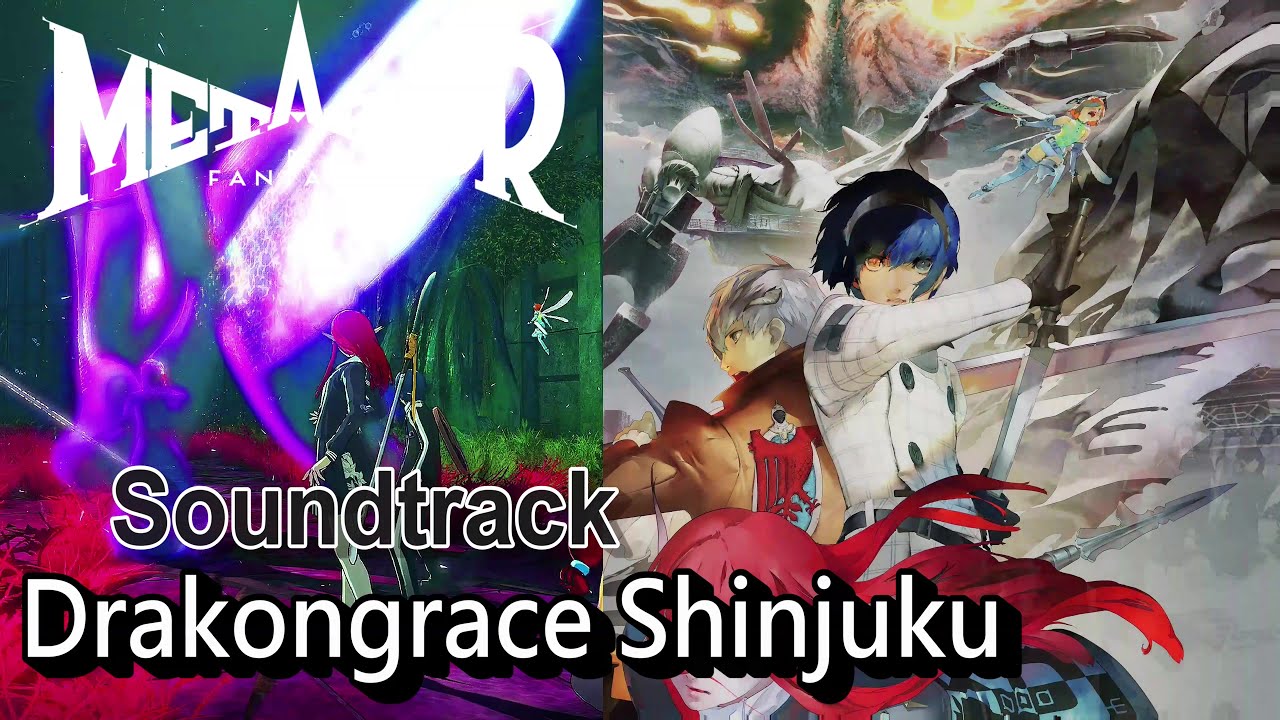 Metaphor ReFantazio OST - Drakongrace Shinjuku Theme BGM。Dragon Temple。The Lost City。Soundtrack