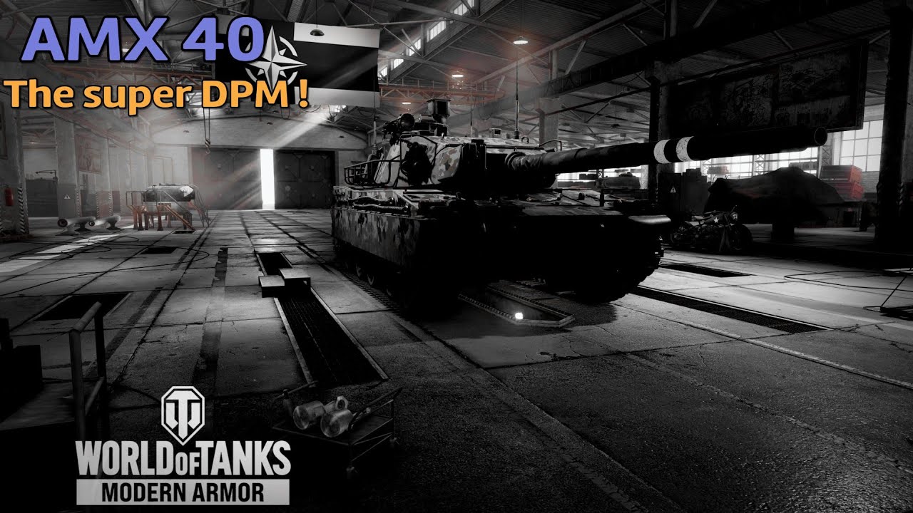 Wot Console: AMX 40 is the king of DPM !
