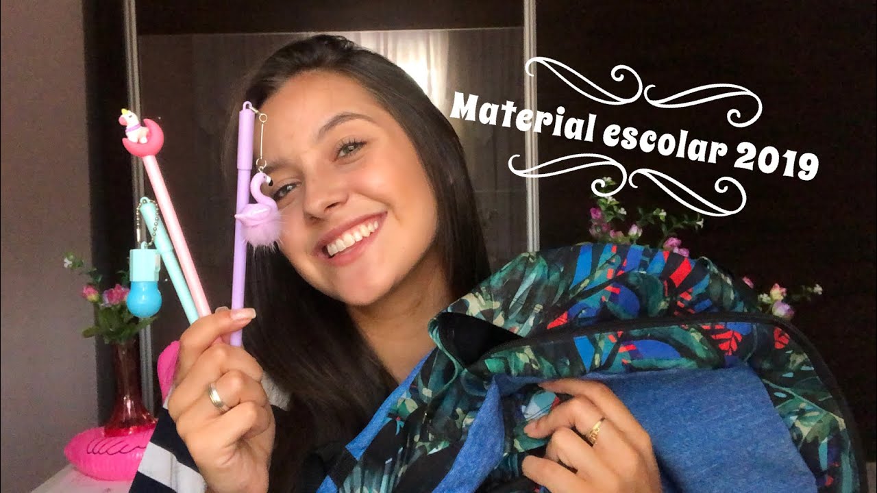 MEU MATERIAL ESCOLAR 2019 - BIANCA BARTARIN