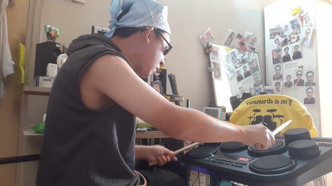 Dream drum 🥁 cover play by Jackson Lim