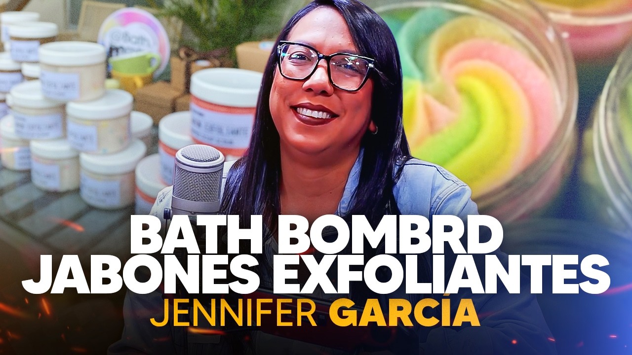 Jabones Exfoliantes y la emprendedora de la Semana - Jennifer García (Bath Bombrd)