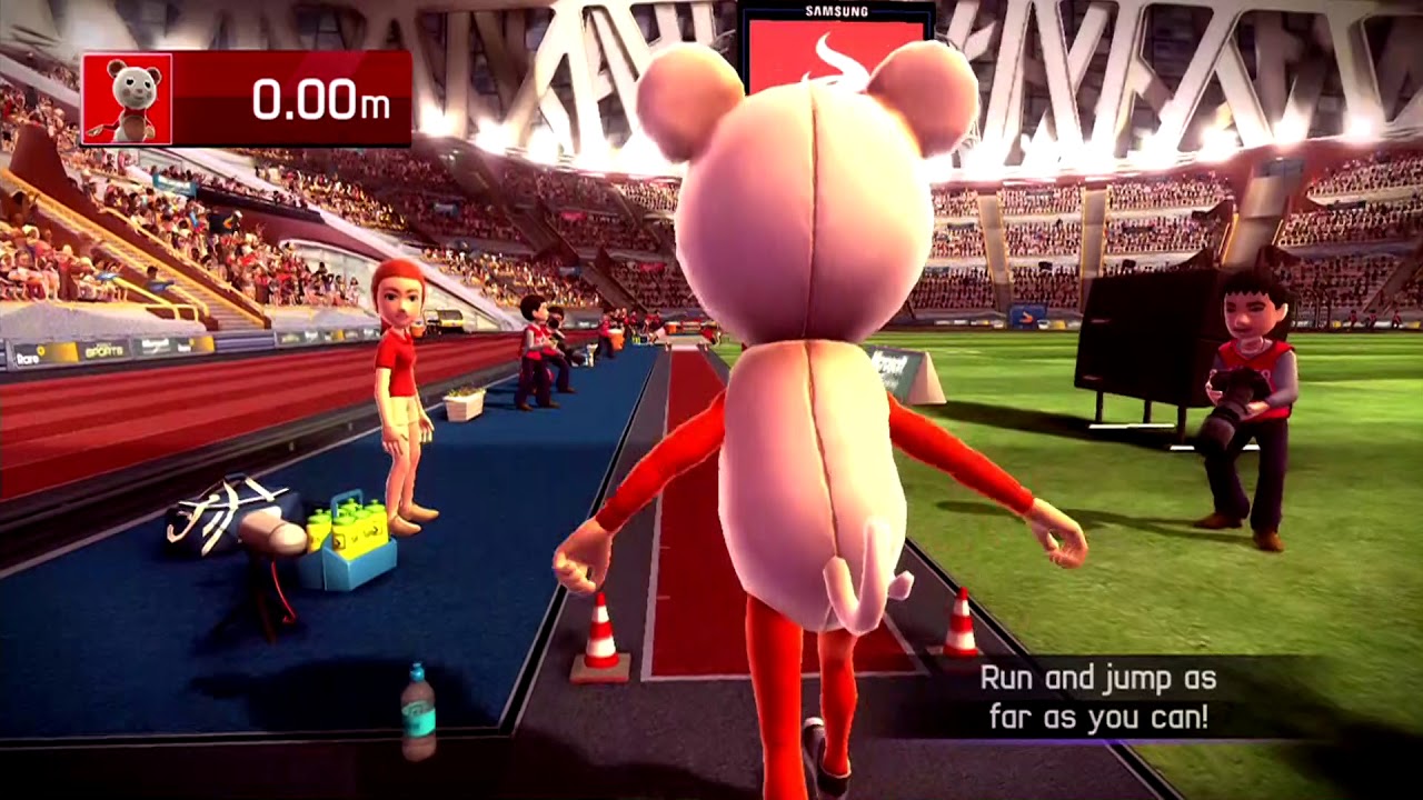 Violet Apple Play Kinect Sports Party Mode