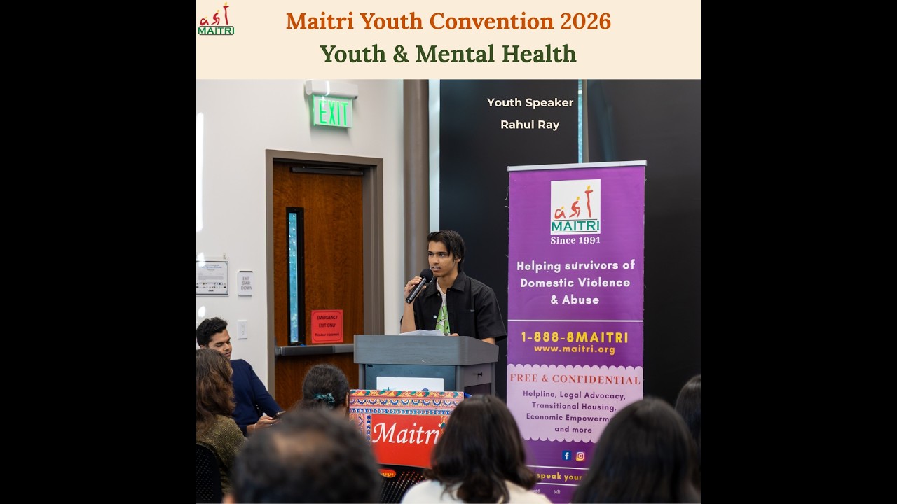 Youth Speaker: Rahul Ray