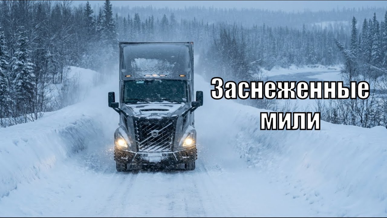 Новый трак и сразу проблемы ❄️🚛 | 4230 миль