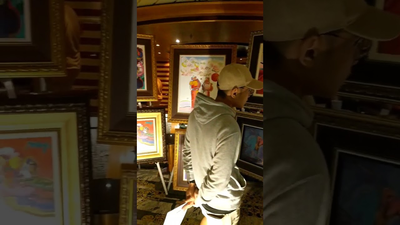 Amazing Art Auction on Royal Caribbean's Voyager of the Seas