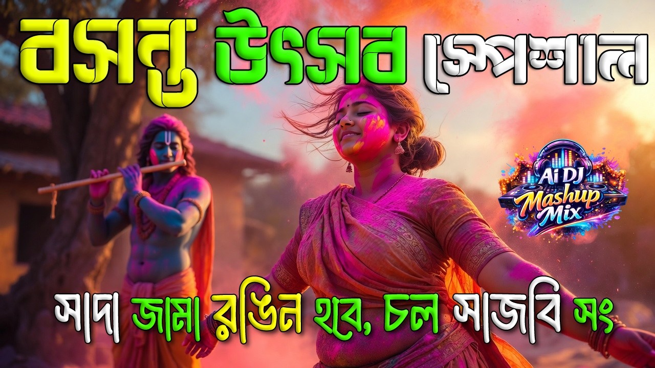 Holi Special: বসন্ত উৎসবে মাতাল নাচ 👉 Old Monk & Blenders Mix 👉 Basanta Utsav DJ Mashup Song