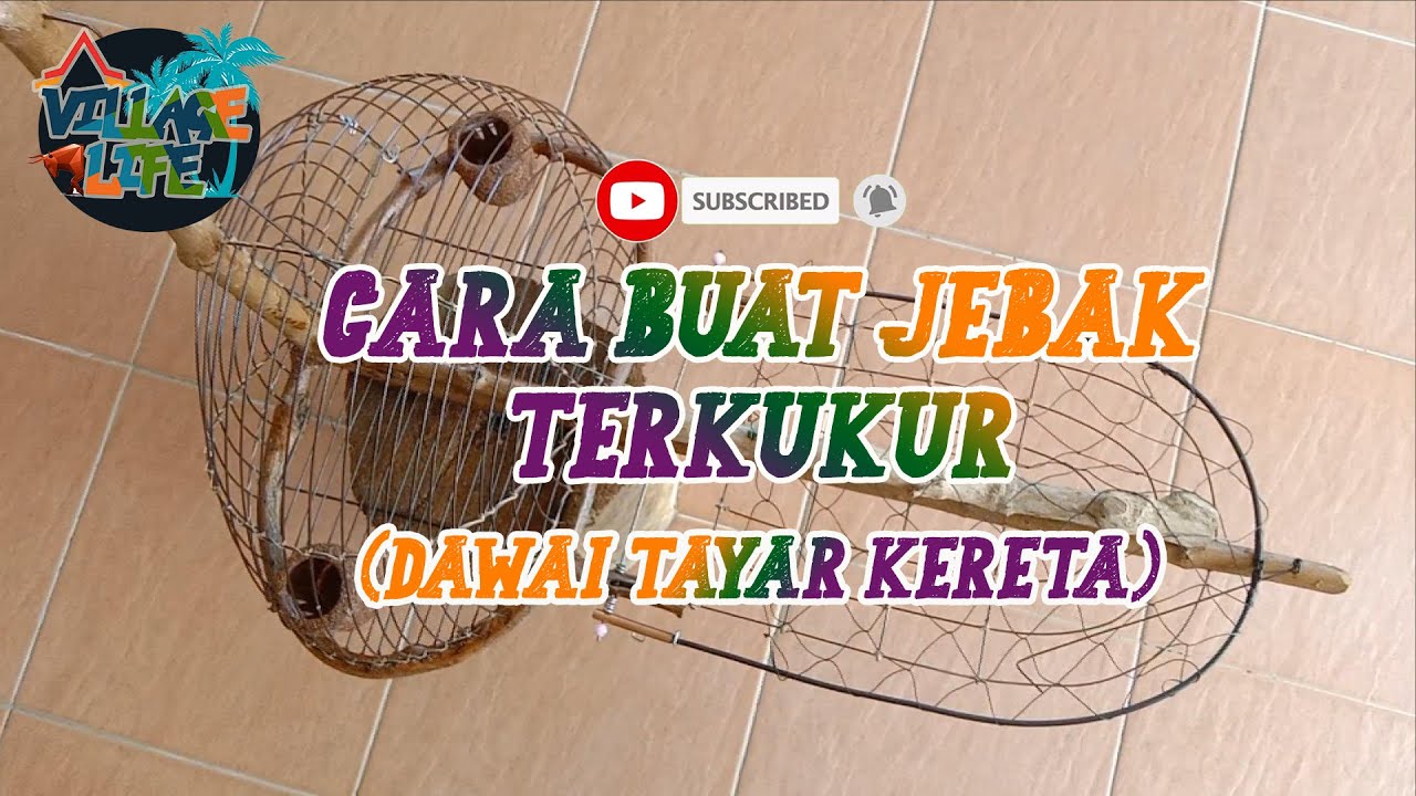CARA MEMBUAT JEBAK TERKUKUR- VILLAGE LIFE