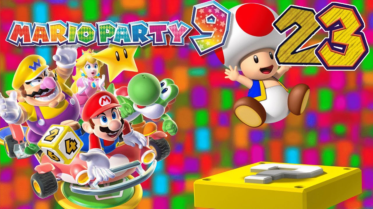 Mario Party 9 (Nintendo Wii) - Episode 23 - Garden Battle (Minigame Mode) (Blind)