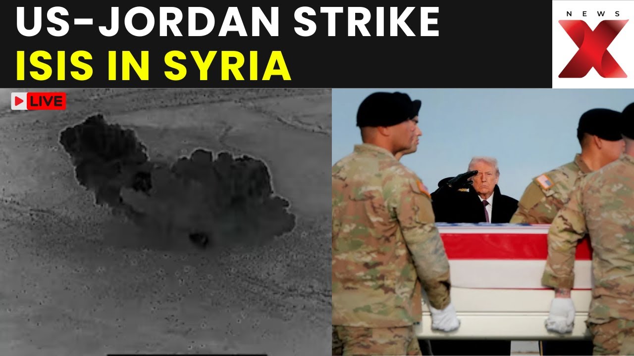 Operation Hawkeye Strike LIVE: US, Jordan Launch Joint Airstrikes on ISIS Targets in Syria | Visuals