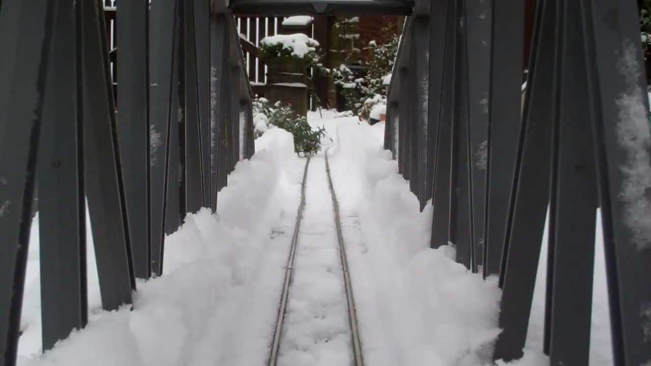 Elsecar & Hemingfield Light Railway In The Snow