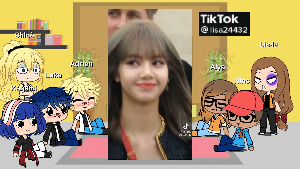 Mlb reacts to Marinette's future as Lisa from Blackpink || Blackpink x Mlb || ⚠️Read description⚠️