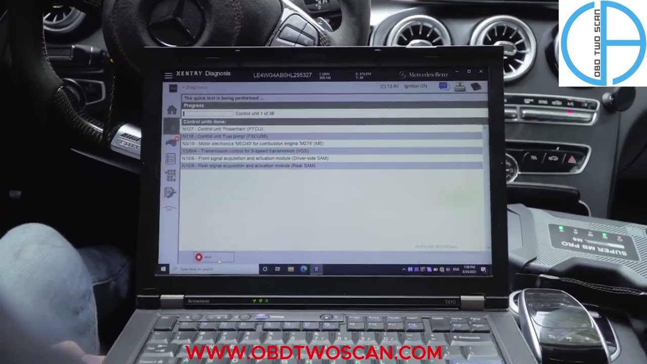 Instructions for using SUPER MB PRO M6 device