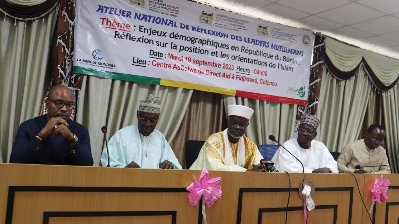Résilience démographique et l'Islam : les leaders musulmans du Bénin abordent la question avec SWEDD
