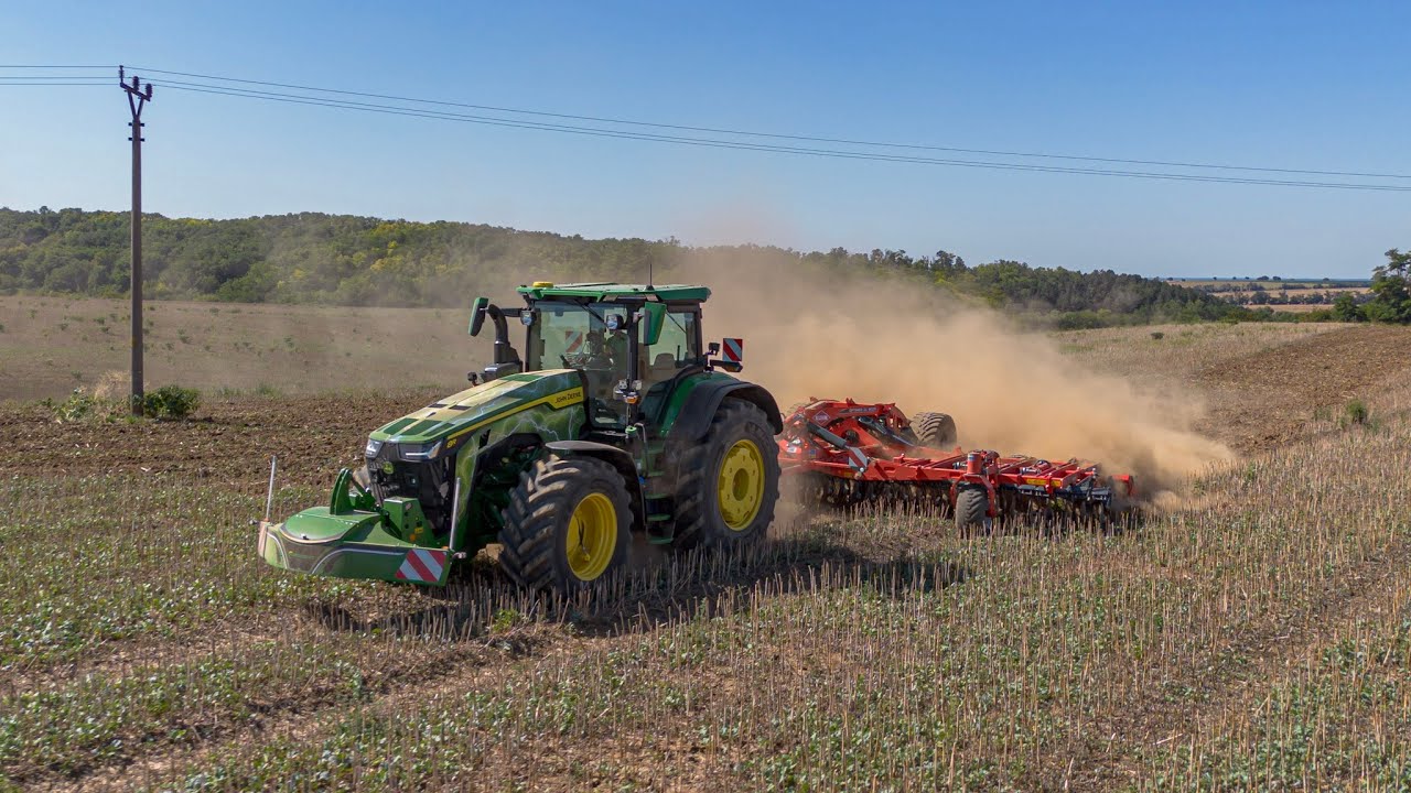 John Deere 8R 410 eAutoPower + Kuhn Optimer XL 9000