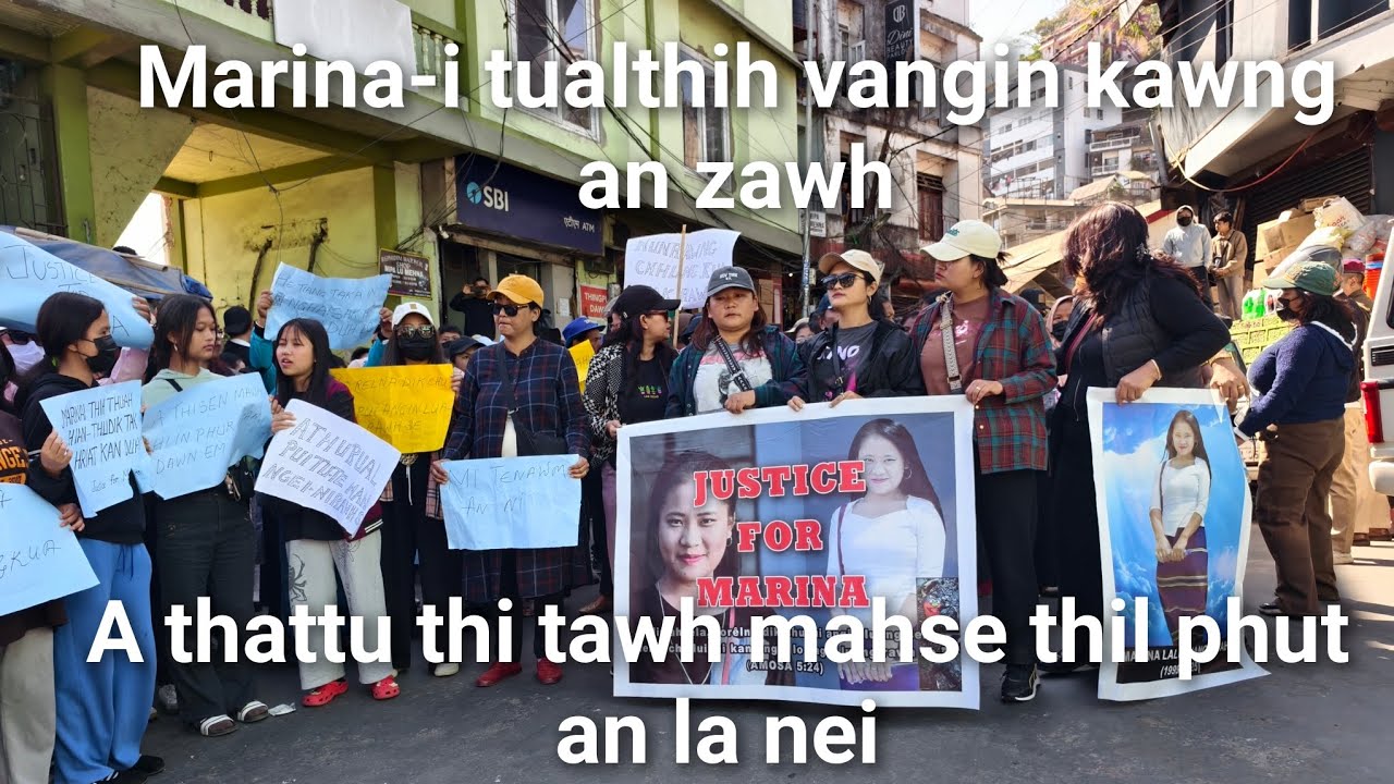 Marina-i tual thih vangin kawng an zawh. Phut an la neih chu enge le?