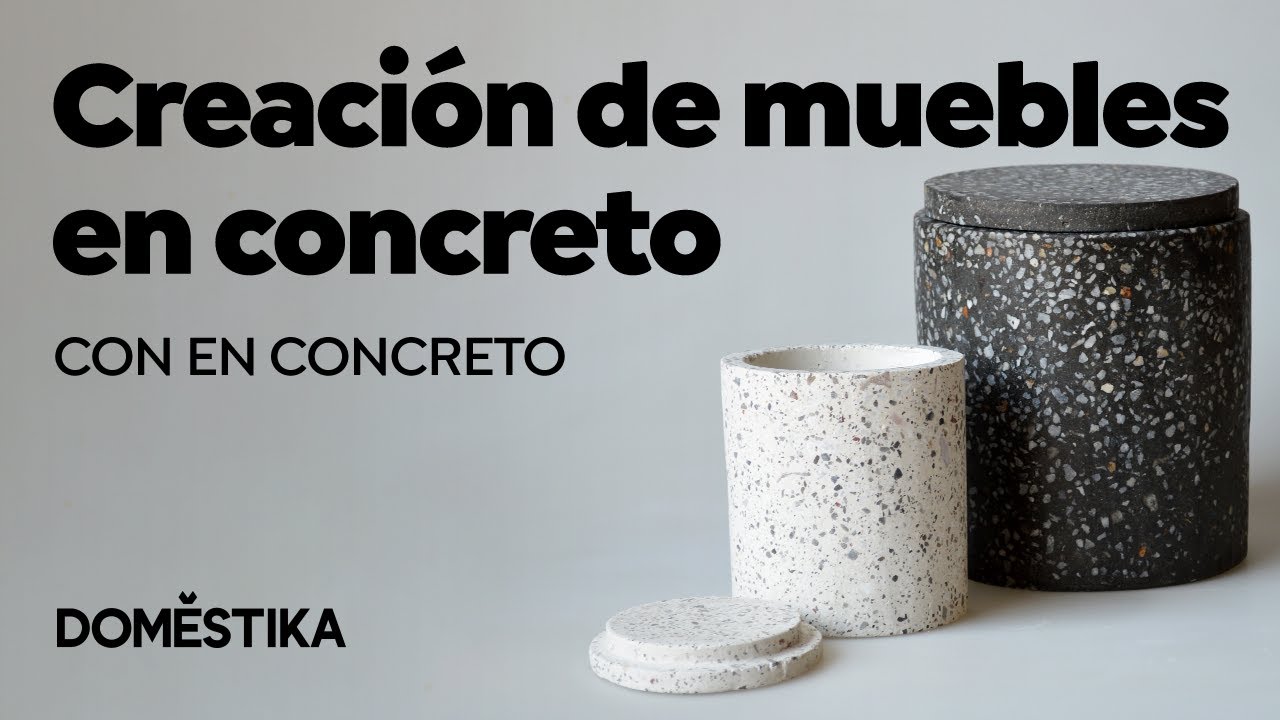 Creación de muebles en concreto – Curso online de En Concreto