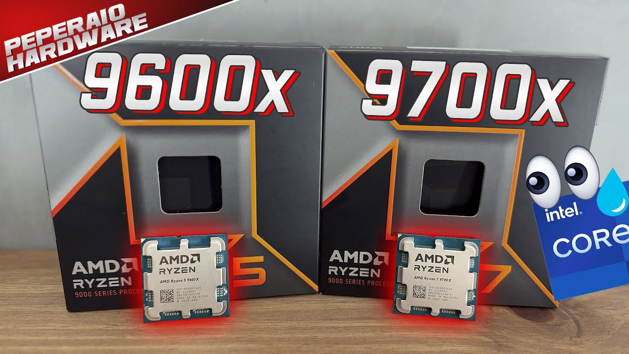 Review RYZEN 5 9600x & RYZEN 7 9700x! O prego no caixão da Intel? Comparativo 14th e AMD ZEN 3 ZEN 4