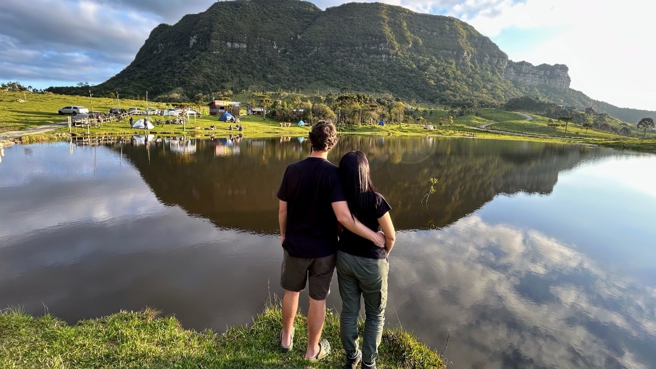 UM DOS LUGARES MAIS BONITOS DE SANTA CATARINA | CAMPING TERRA DE GIGANTES em ALFREDO WAGNER-SC