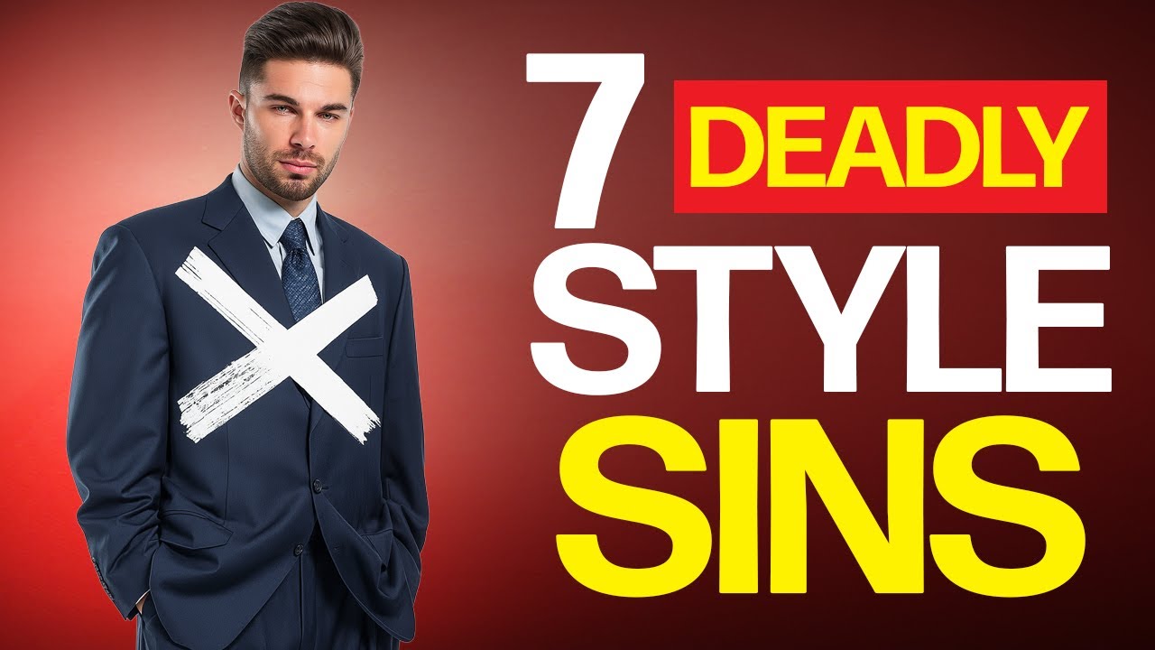 7 Deadly Sins of Men’s Style (And How to Fix Them)
