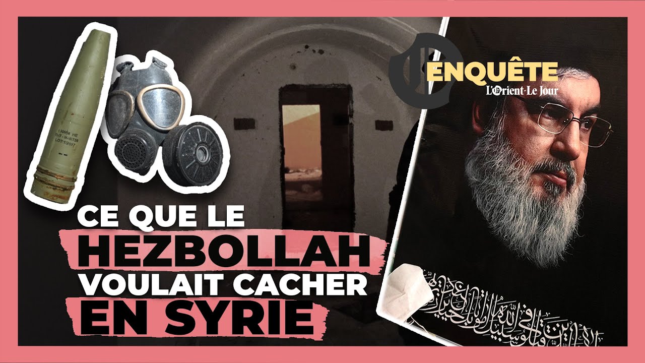 Drogue, armes, tunnels, propagande : on a visité les anciennes bases du Hezbollah en Syrie