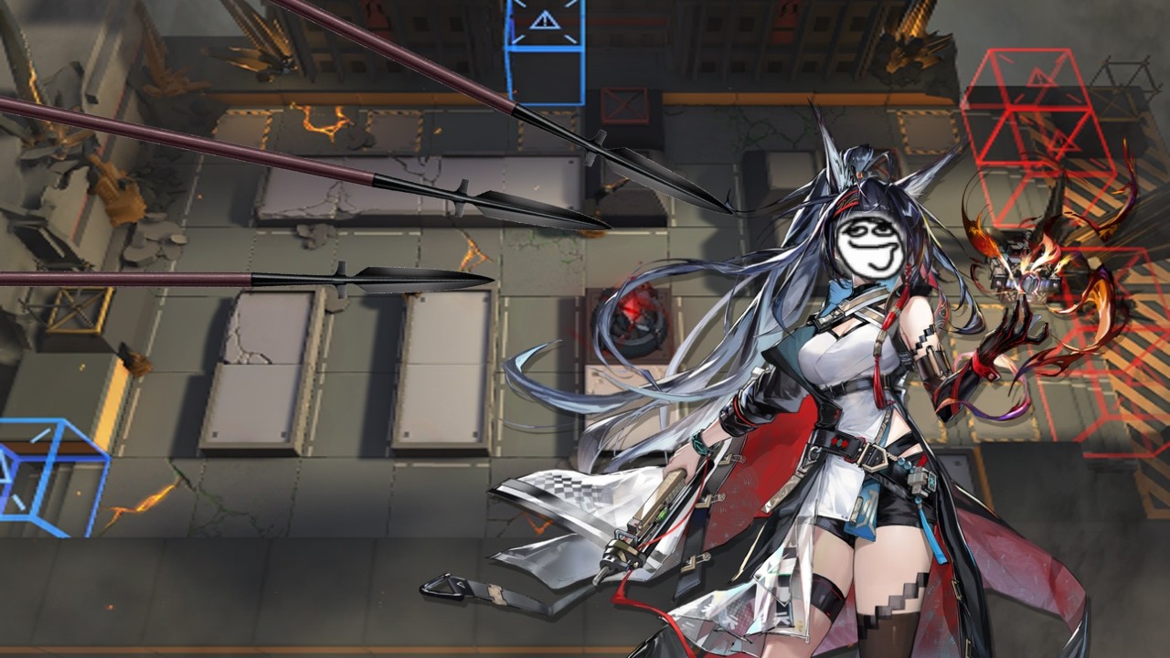 [Arknights] 7-18 Risk 15 (struggle clear)