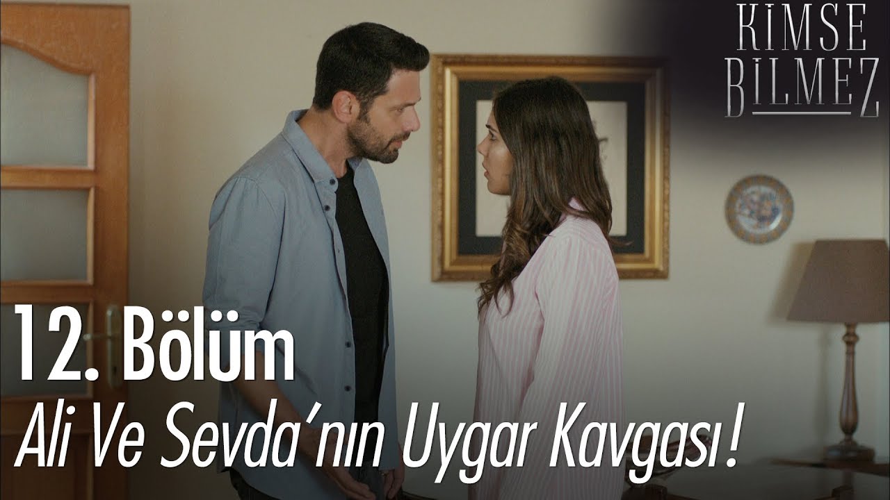 Ali ve Sevda, Uygar yüzünden kavga ediyor - Kimse Bilmez 12. Bölüm