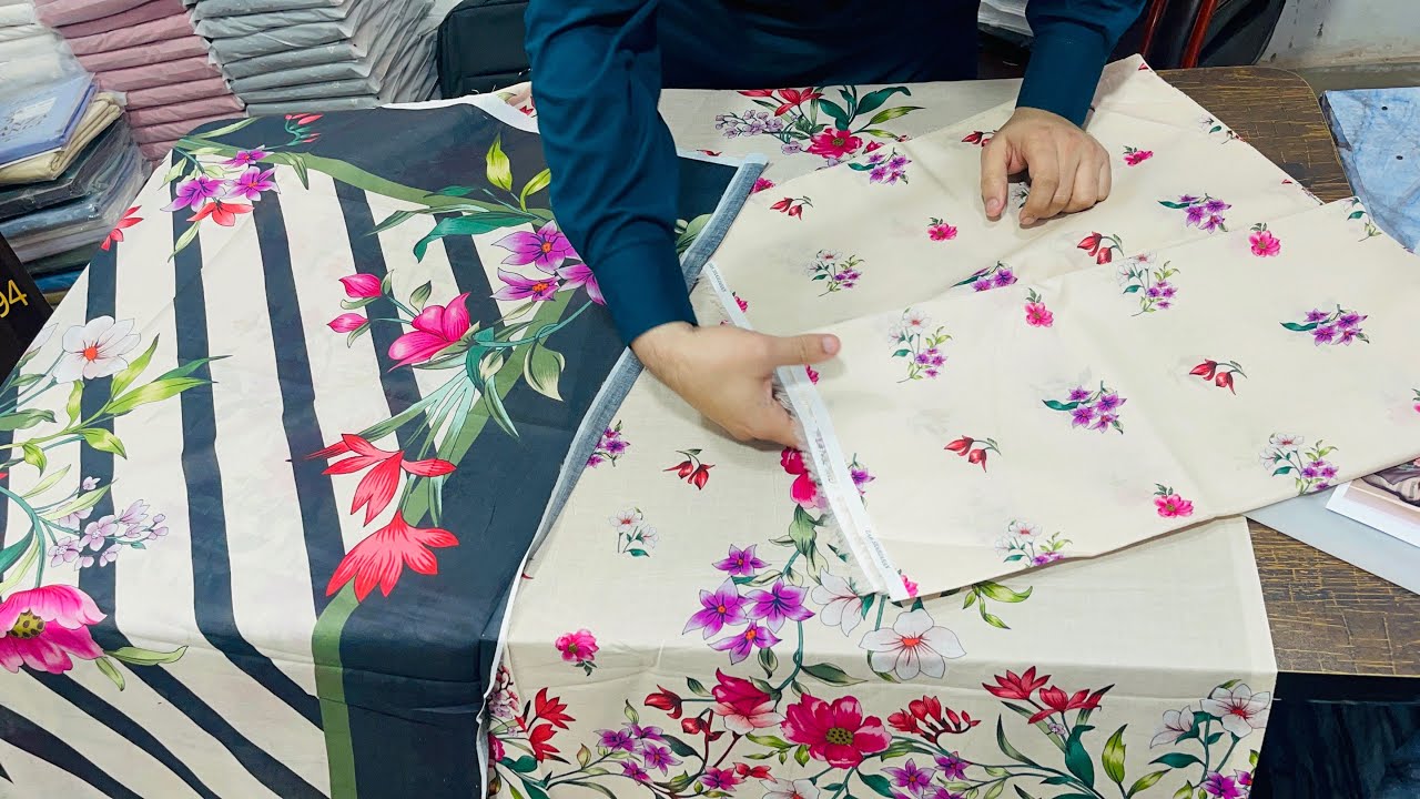 Zara ShahJahan Printed Lawn 3pc 2025 | 94/ 86 Air Jet Lawn 3pc Unstich suits | wholesale dealer !