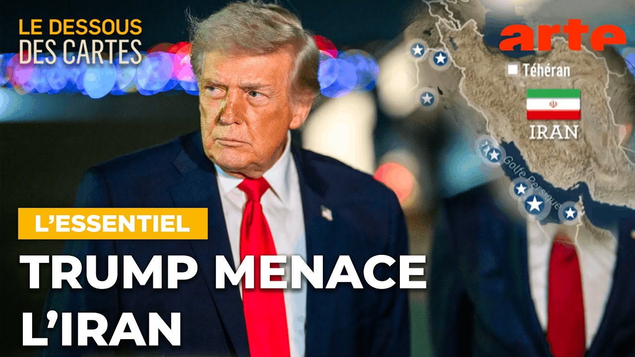 Washington - Téhéran : le Golfe persique sous pression | L'Essentiel du Dessous des Cartes | ARTE