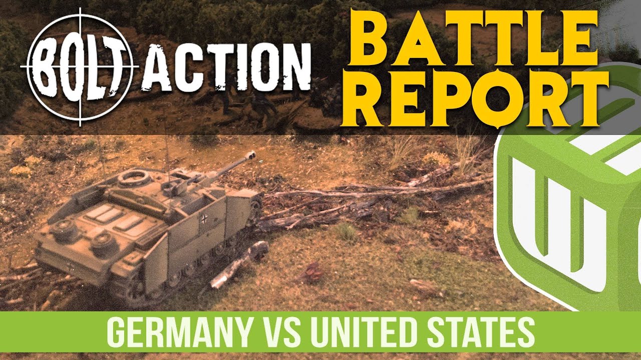 Germans vs United States Bolt Action Battle Report Ep 6