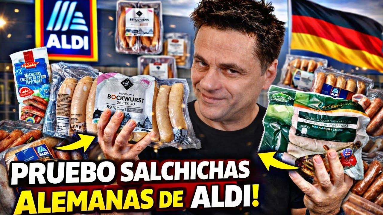 SALCHICHAS de Aldi SORPRESA ó DECEPCIÓN. #aldi 