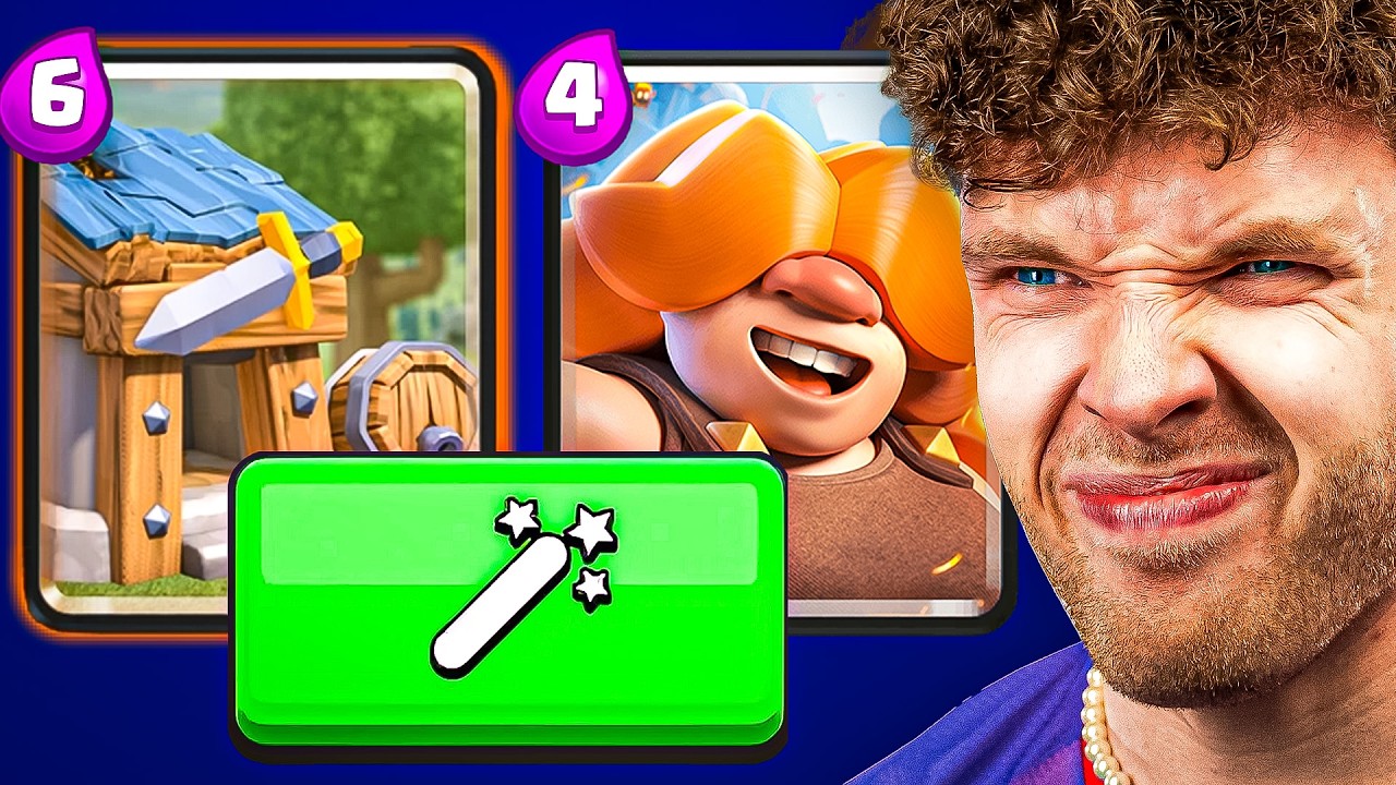 😱🤯ZAUBERSTAB ENTSCHEIDET MEIN DECK, BIS ICH RAUSFLIEGE... (Sensation?) | Clash Royale Deutsch
