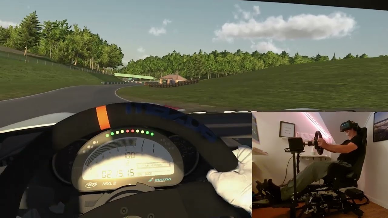 Cadwell Park 1:34.6 Mazda MX-5 iRacing DOF Reality H3