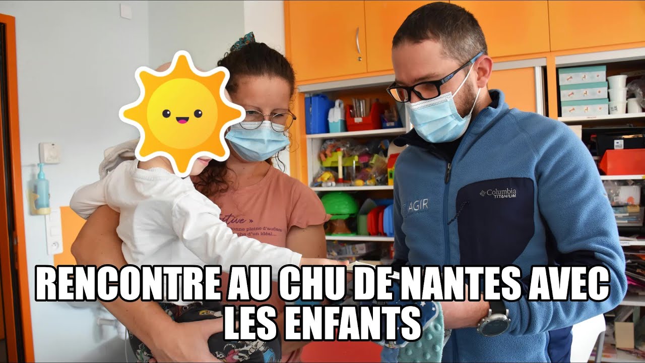 Rencontre avec les enfants du CHU de Nantes (on fait les Pères Noël)