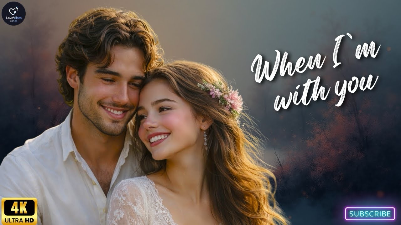 ❤️ When I’m with You 💋 English Romantic Love Song - Official Lyrics 2025 🎵 🎶