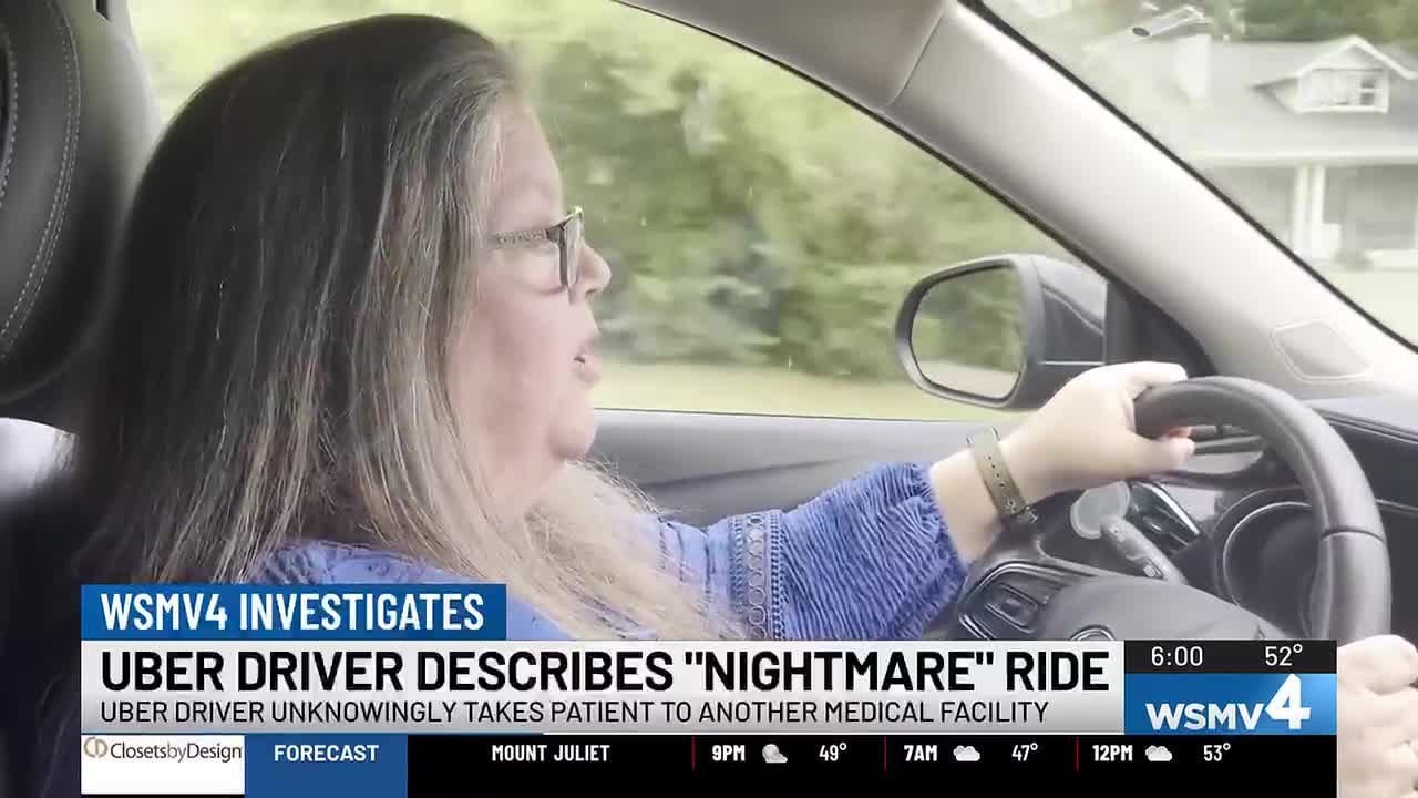 Uber driver unknowingly transports patient to another medical facility in Nashville