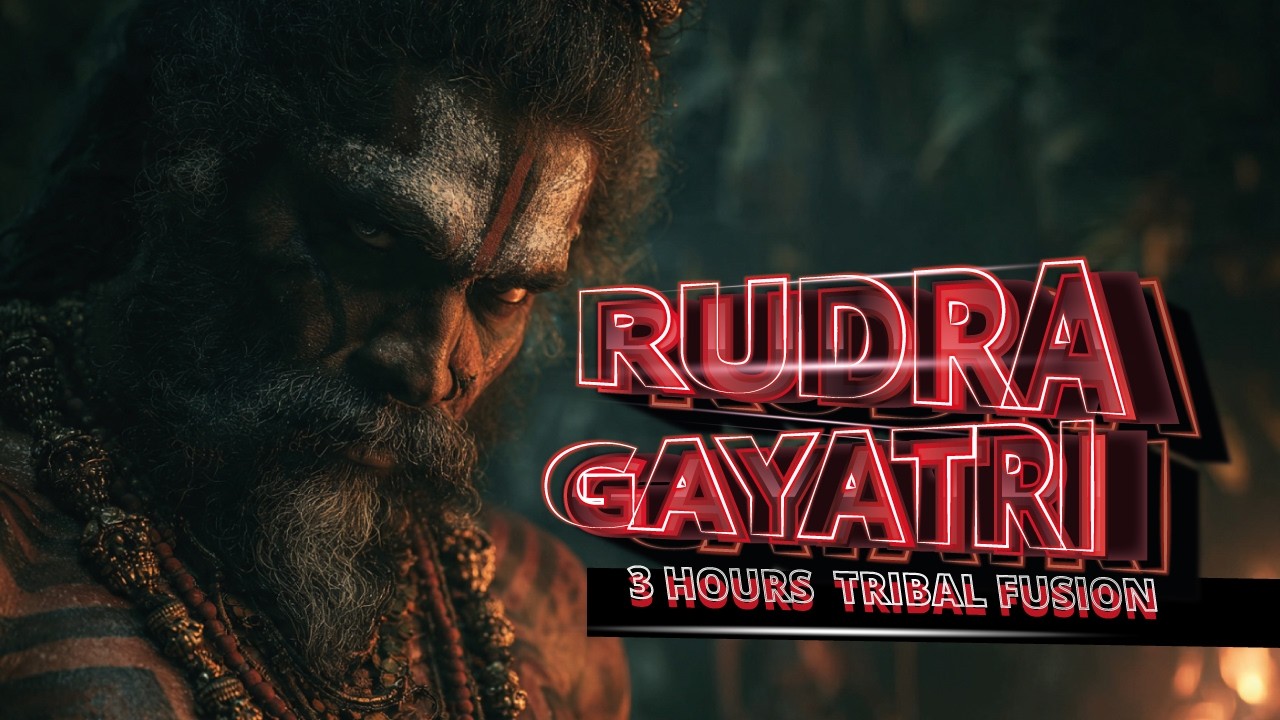 Rudra Gayatri Mantra | 3 Hours Tribal Fusion |Remove Fear & Activate Divine Protection