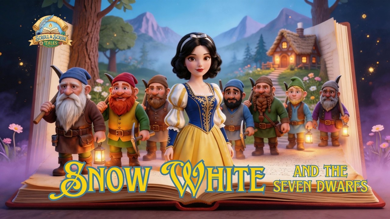 Snow White and the Seven Dwarfs | A version of the 1812 ORIGINAL Tale | Brothers Grimm #fairytales