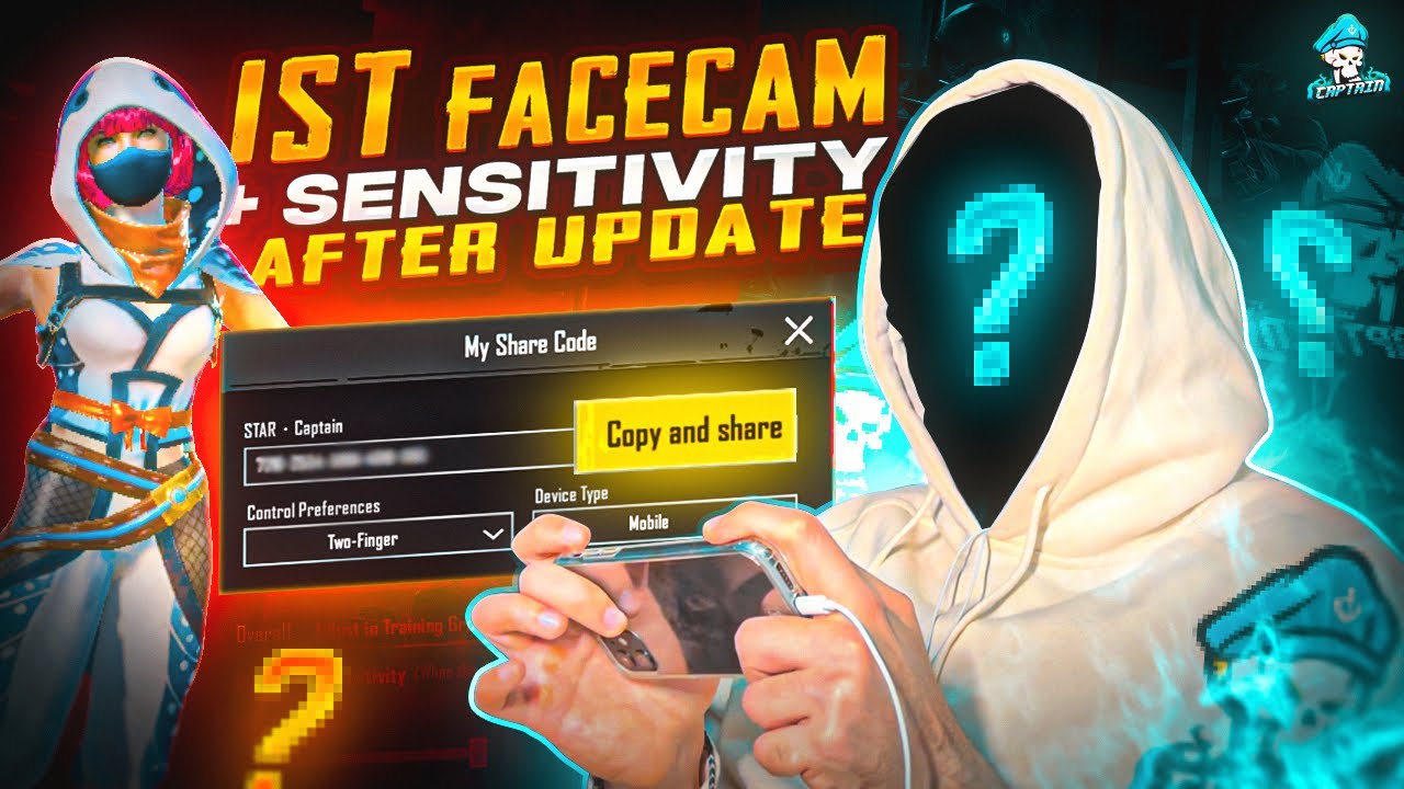 فيس كام لأول مرة + الحساسية بعد آخر تحديث 😱 | First Facecam + My Sensitivity After The Update 🔥