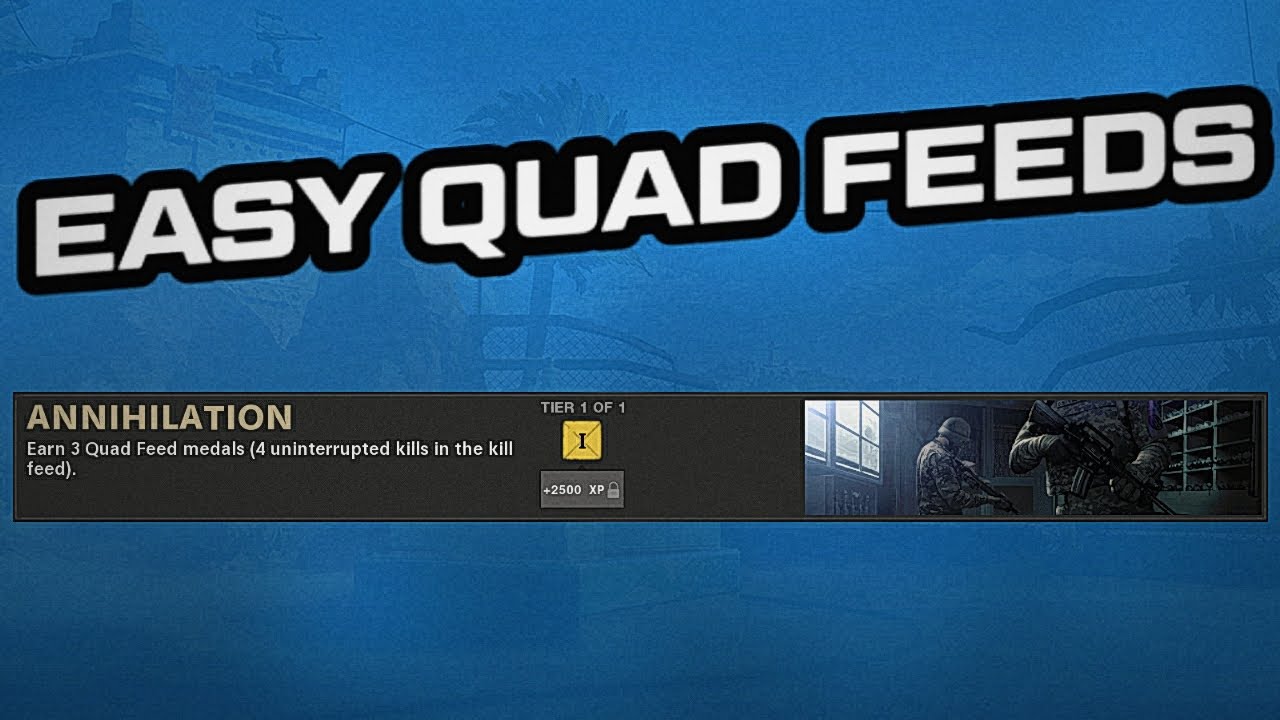 Cold War Annihilation Challenge Guide | EASY Quad Feeds! Season 1 Challenge Guide