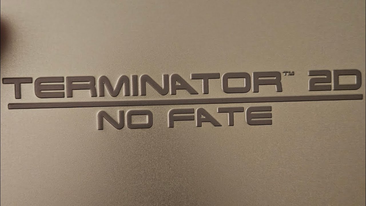 Terminator 2D no fate collector's edition unboxing. 