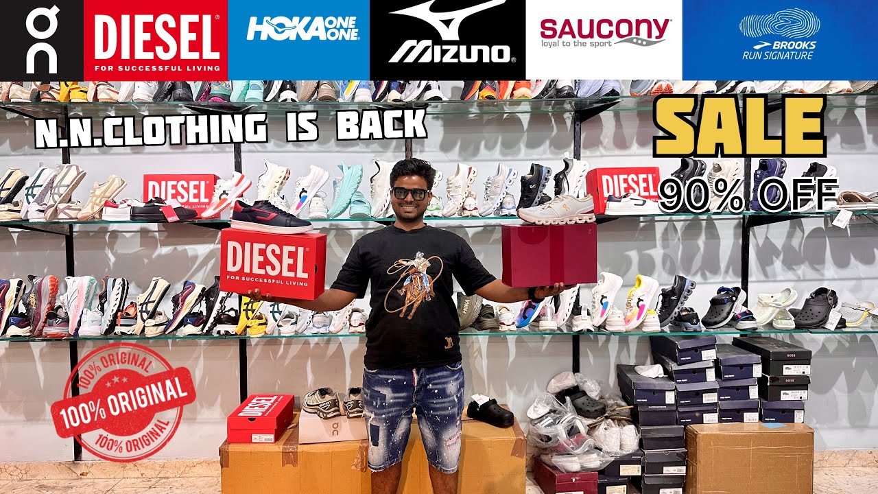 N.N.CLOTHING IS BACK WITH BANG 💥 | OLD CHANNEL HACKED | SPECIAL SALE UPTO 90% OFF ON HOKA,ON CLOUD,