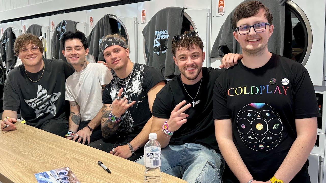 I MET MIDNIGHT TIL MORNING FROM THE NETFLIX SHOW “BUILDING THE BAND”