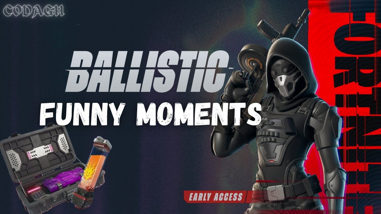 Ballistic Funny Moments (Fortnite) - Glittery Clocks and Rick Grimes