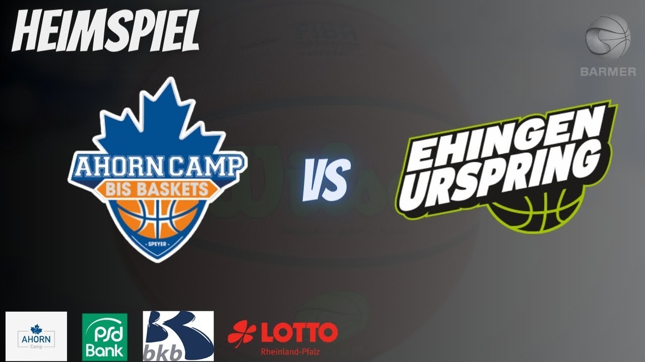 AHORN CAMP BIS BASKETS vs. TEAM EHINGEN URSPRING