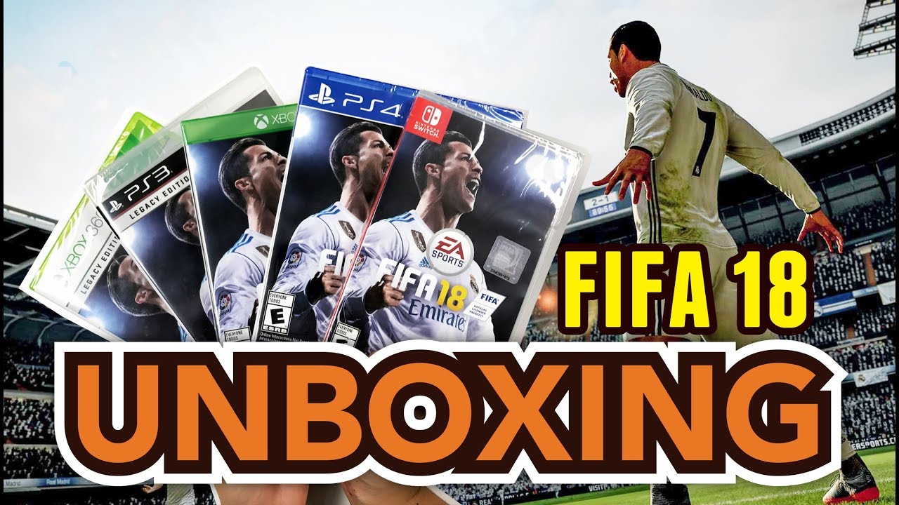 FIFA 18 (PS4/Xbox One/PS3/Xbox 360/Nintendo Switch) Unboxing!!