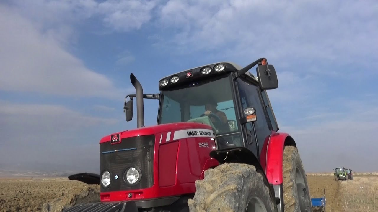 BEŞ TRAKT&Ouml;R&Uuml;N SESİNİ SİNDİRDİ (Massey Ferguson 5455)