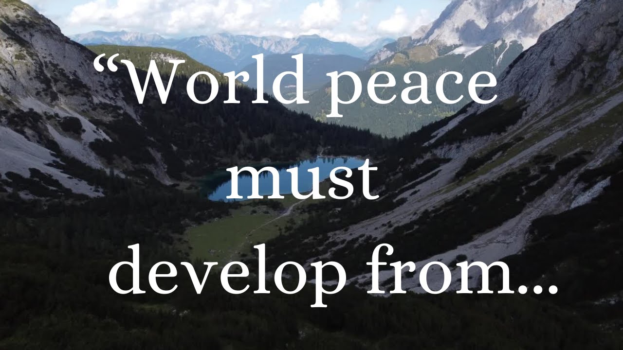 Best Peace Quotes and Sayings - Amazing Quotes About World Peace - Universal Mind Love 2022