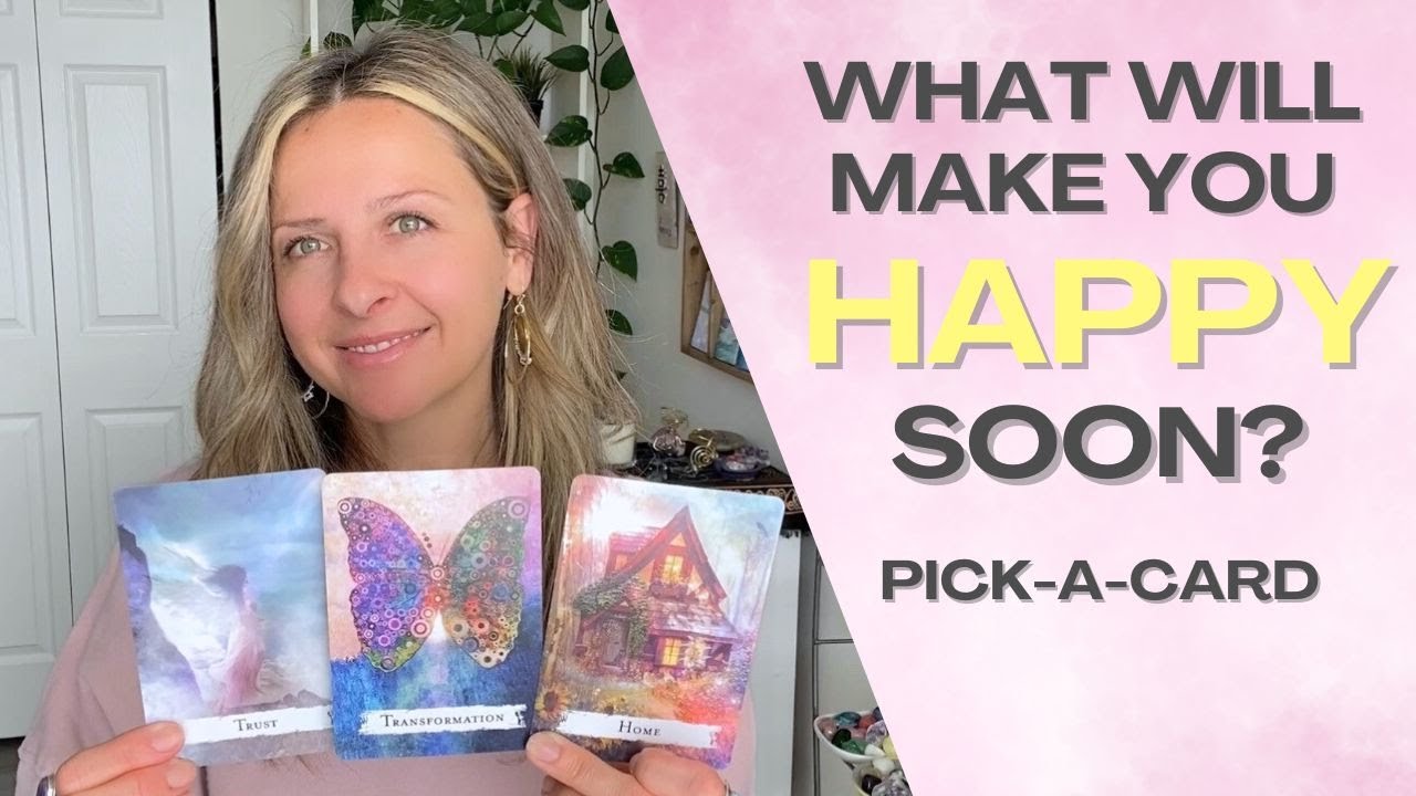 🌻THIS will make you VERY HAPPY!!  🥰☀️🌞🌠Pick-a-card tarot reading